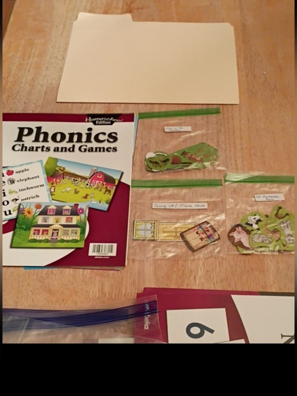 Abeka K5 Charts And Games - Picture 2 of 9